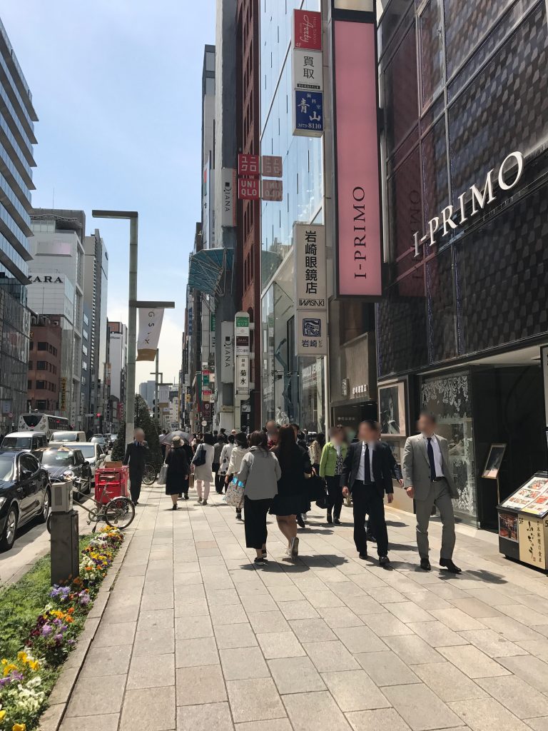 レジーナクリニック銀座院へのアクセス